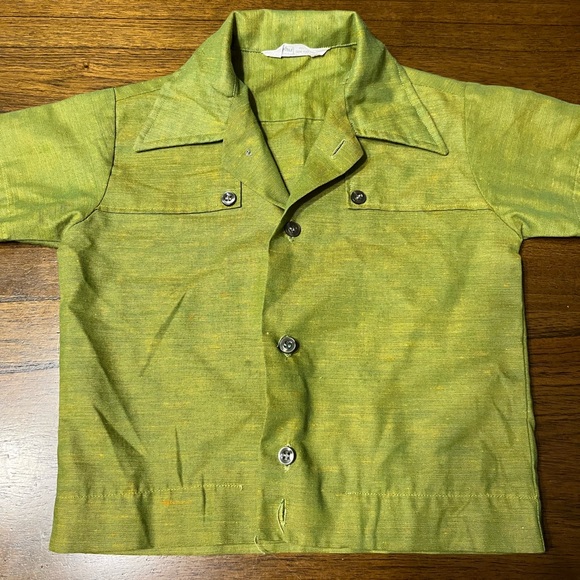 Vintage 60s-70s 2T-3T boys shirt - Picture 1 of 6